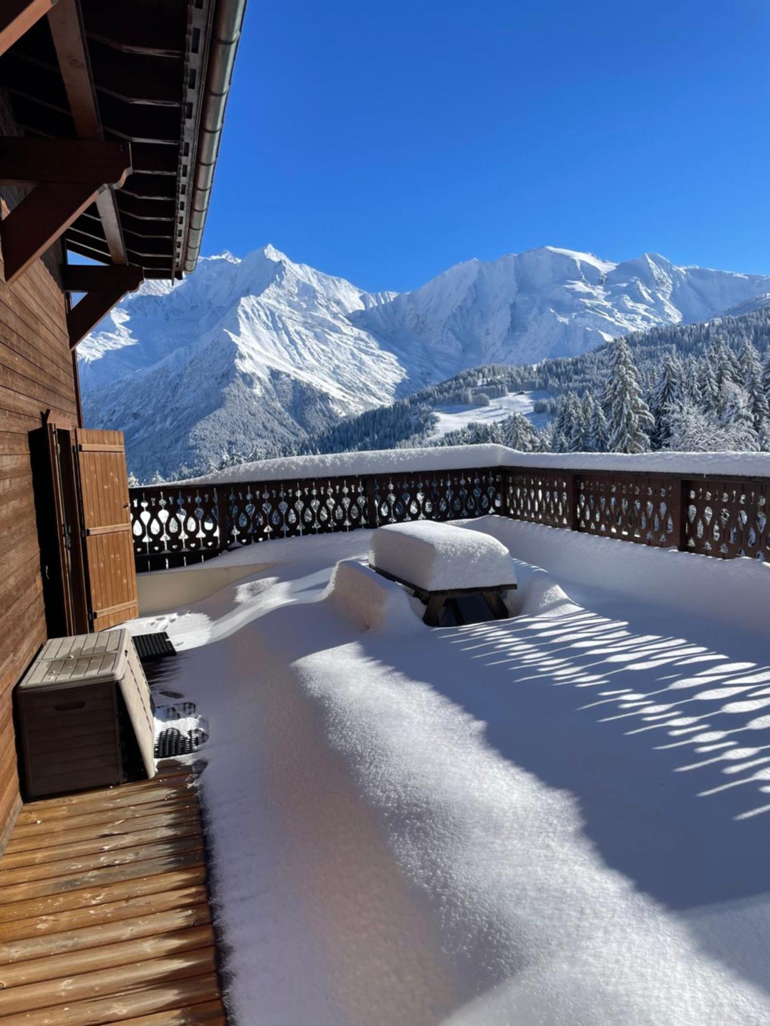 Vue Splendide Mont Blanc Apartment แซ็งต์-แฌร์เวส์-เลส์-แบ็งส์ ภายนอก รูปภาพ